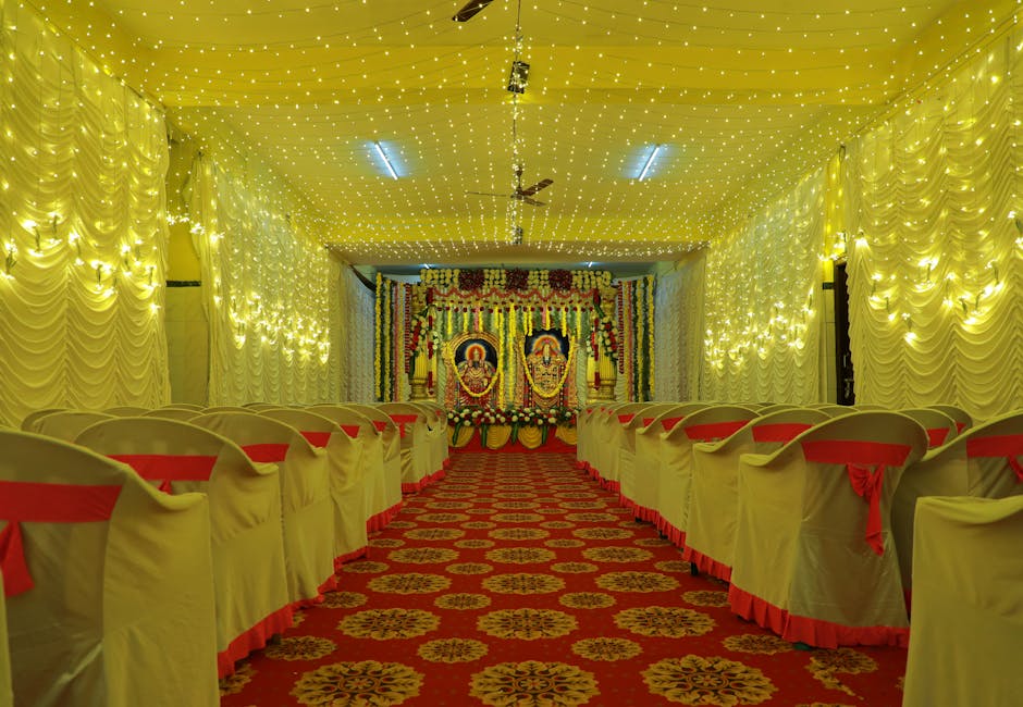 Arche florale romantique cérémonie mariage